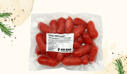 Kim Mart | Chicken Taiwan Cocktail Sausage | 500gm | 鸡肉迷你台湾